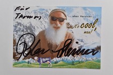 Peter Steiner - Cool Man - original Autogramm -  - Autogrammkarte