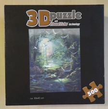 3D-Puzzle with Visual Echo Technology / Mystic River / 500 Teile / komplett ? 