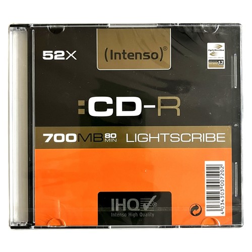Intenso lightscribe - intenso, cd-r