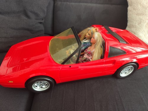 Barbie ferrari 1986 vintage - barbie,
