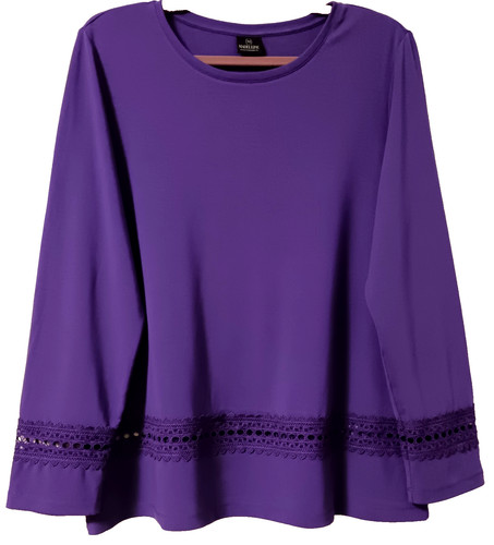 Jersey bluse tunika - jersey-bluse, madeleine