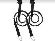 Kajak Paddelleine 2 Stück, 1.5M Paddel Sicherungsleine Kanu Elastische Paddel Le