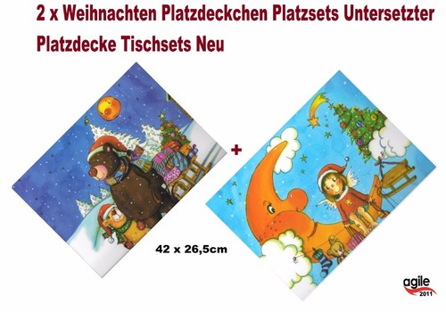 Tischset weihnachten - x,