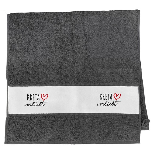 Handtuch kreta verliebt - kreta,