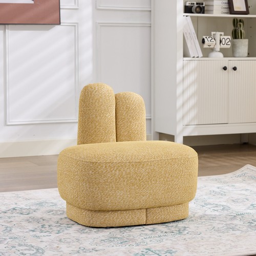 Pouf repose pieds rond - pouf,