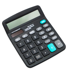 Taschenrechner mit Batterie