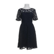 STOCKH LM Blau Spitzkleid