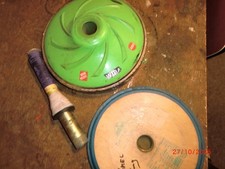 Eisstock mit Sommerplatte komplett gebraucht