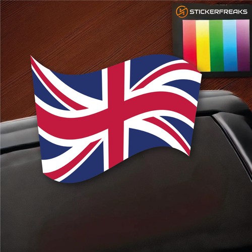 Union jack sticker - union,