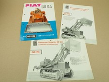 3 Prospekte Fiat 80CA