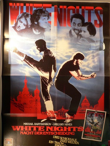 White nights videoposter - white,