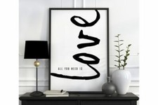 Love Bild Poster Kunstdruck