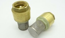 2x ITAP 1080114 Fussventil YORK Rückschlagventil Filter Messing 1 1/4" DN32 PN10