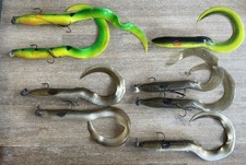 8x Savage Gear Real Eel Set 30 cm Hecht Köder Big Bait