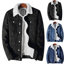 Herren Cowboy Denim-Jeansjacke