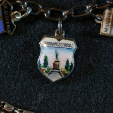 Hermannsdenkmal - Bettelarmband Wappen - 800 Silber