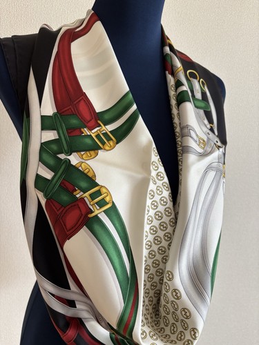 Gucci seidentuch reitgürtel - gucci,