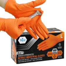 MED PRIDE 8 Mil Nitrile Gloves