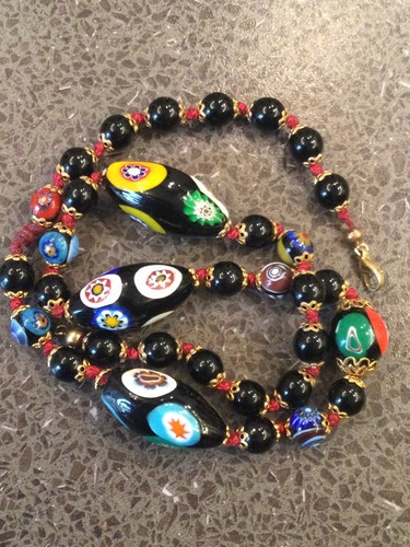 Murano millefiori kette - murano,