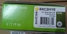 Lexmark Original Toner  84C2HYE  yellow gelb  CX725 Series  NEU