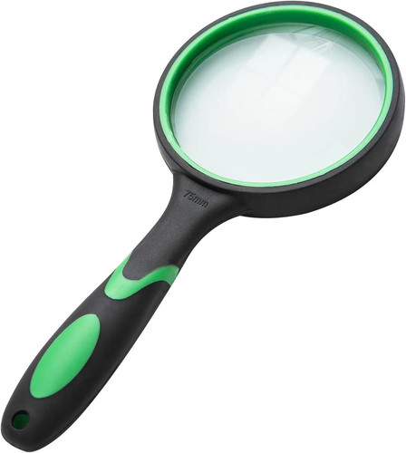 Lupe fach glas 75mm - fach,