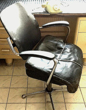 60er Drabert Bürostuhl Kipplehne drehbar passend zu Baisch & Büro Schreibtisch