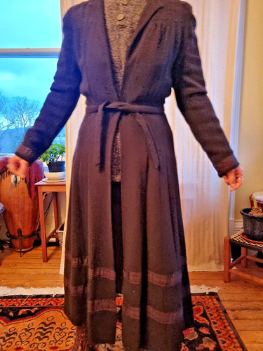 Damen echt vintage gefüttert - vintage,
