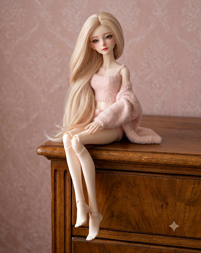 Bjd msd puppenperücke - 1/4,