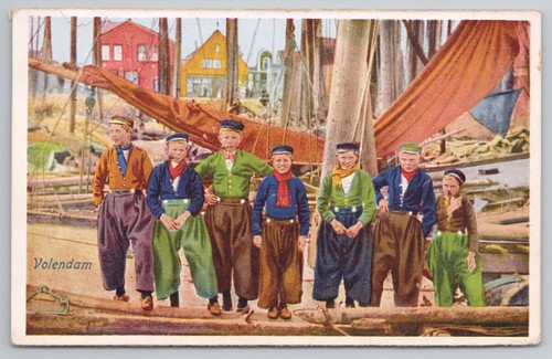 Volendam jungen tracht - volendam,