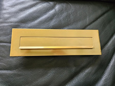 Siedle BE Briefkastenklappe Sprechanlage Vario Messing