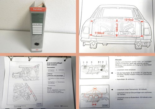 Reparaturleitfaden audi d2 - audi,