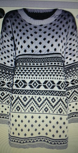 Strick longpullover xl - strick-longpullover, l/xl