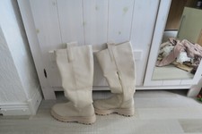 Stiefel Gr. 41, Hell-Beige, Ibiza