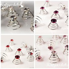 6 Haarspiralen Curlies