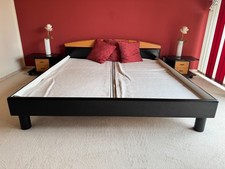 Musterring Schlafzimmer komplett - Doppelbett Schrankwand Kommode Nachttisch