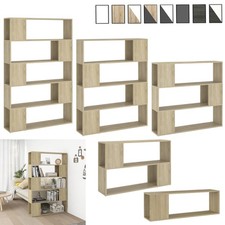 Bücherregal Raumteiler 1/2/3/4/5 Fächern Standregal Regal Aufbewahrung Wandregal