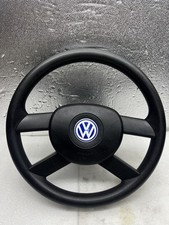 Original VW Polo 9N 9N3 Touran 1T Airbaglenkrad Lenkrad 6Q0419091G  Emblem blau