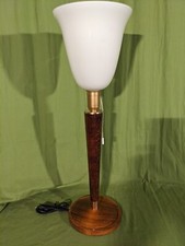 MAZDA UNILUX STIL LAMPE ART DECO VINTAGE 1930. Mit Inter mit Streifen und Tulpe o