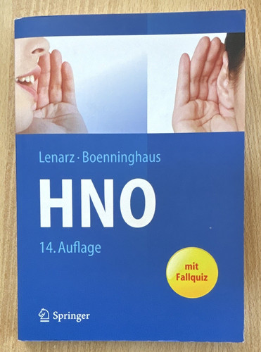 Springer lenarz boenninghaus - springer, lenarz/boenninghaus
