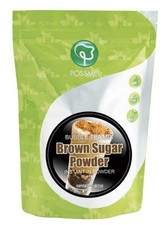 Brauner Zucker Pulver Bubble