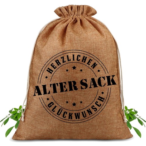 Geschenkbeutel alter sack jute - geschenkbeutel,