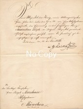 Antik Brief König von