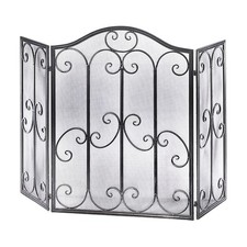 Kaminschutzgitter Funkenschutz Feuerschutz Kinderschutz Kamingitter Feuer Metall