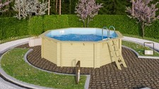 Holzpool Pool Schwimmbecken