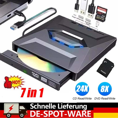 7in1 usb externes laufwerk - usb, 3.0
