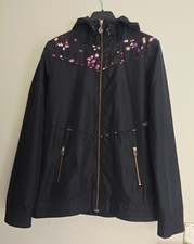 Windbreaker/ Leichte Jacke * VOLCOM * GR. M * schwarz Mit Muster