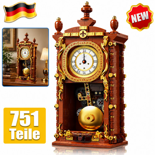 Klemmbausteine standuhr - klemmbausteine,