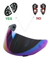 Visier spiegel rainbow agv - spiegel,