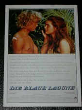 Filmkarte - Cinema - Die blaue Lagune (1980)