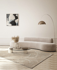 Teppich Kurzflor Äste Modern